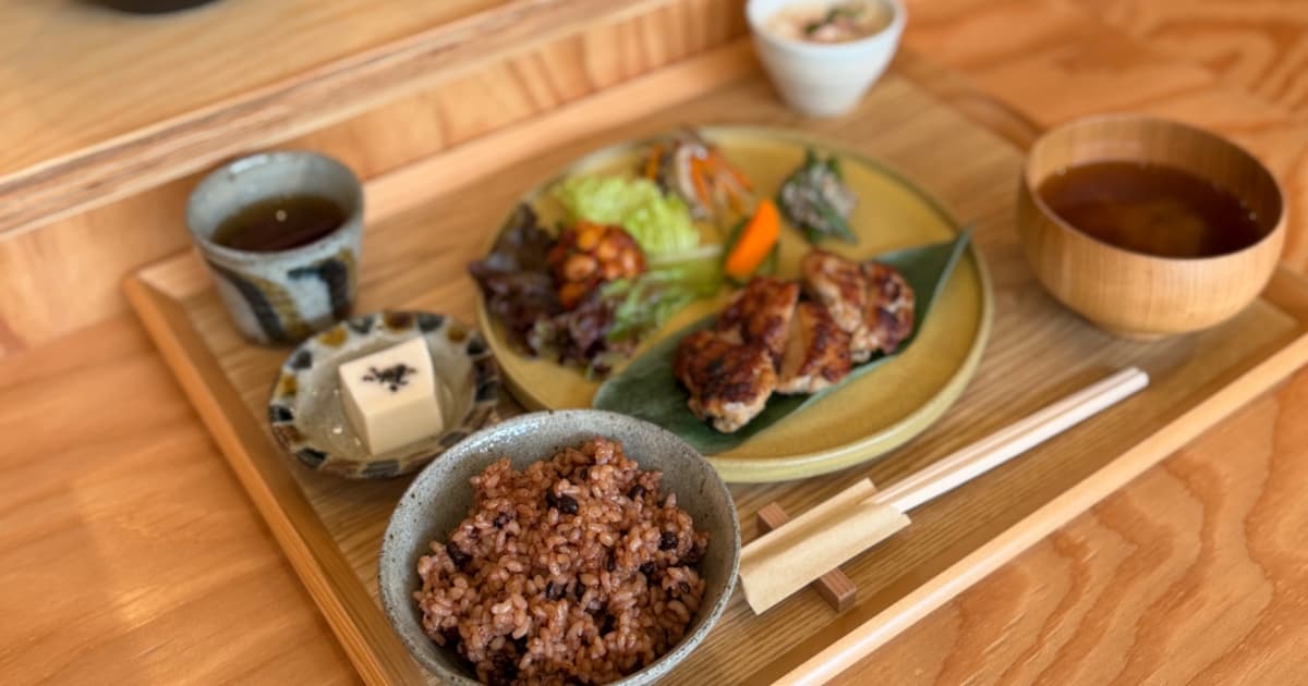 一汁三菜と茶 呼吸